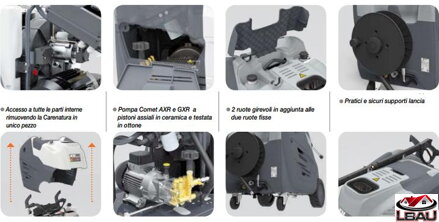 COMET 5.12 Basic 90600002 - Horúcovodný vysokotlakový čistiaci stroj