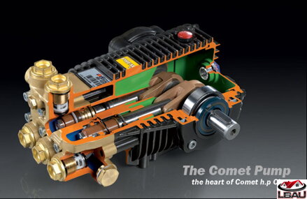 COMET K 250 15/170 Static 90572002 - Studenovodný stacionárny vysokotlakový čistiaci stroj