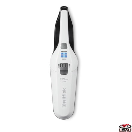 Nilfisk EASY 28V BIELY s príslušenstvom 128390009 - Domáci batériový vysávač 2 IN 1