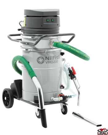 Nilfisk VHO200CB - Jednofázový dvojmotorový vysávač pre vysávanie olejov 4010400054