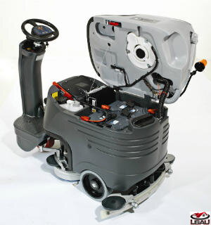 Nilfisk BR 752 W/CHARGER  9087263020 - Batériový podlahový umývací stroj