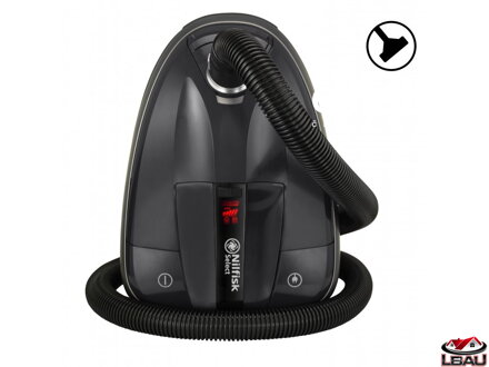 Nilfisk Select BLSU13P08A1 - Čierna farba 128350612 - Kvalitný vysávač pre domácnosť s filtrom HEPA 13