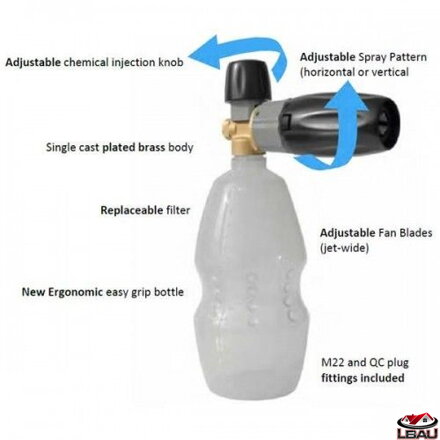 Nilfisk PF22 napeňovací nástavec s reguláciou 1liter 0702105497
