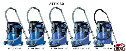 Nilfisk ATTIX 30-01 PC 107413591 - Priemyselný mokrosuchý vysávač WAP