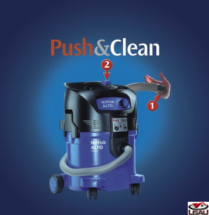 Nilfisk ATTIX 40-0M PC TYPE 22 107400410 - Priemyselný bezpečnostný vysávač ATEX Zóna 22 Z22
