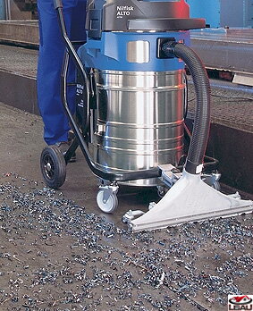 Nilfisk ATTIX 965-21 SD XC 302002902 - Priemyselný dvojmotorový mokrosuchý vysávač s automatickým oklepom filtra WAP