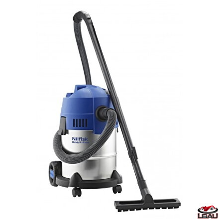 Nilfisk BUDDY II 18L INOX EU WAP 18451129 - Mokrosuchý vysávač pre domácnosť a dielňu