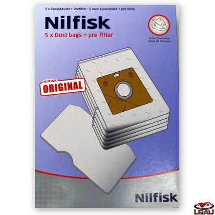 Nilfisk Sáčky na nečistoty 5ks Nilfisk Bravo a Action 30050002