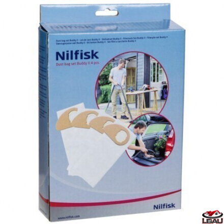 Prachový sáčok 4ks pre vysávače Nilfisk BUDDY II 81943048