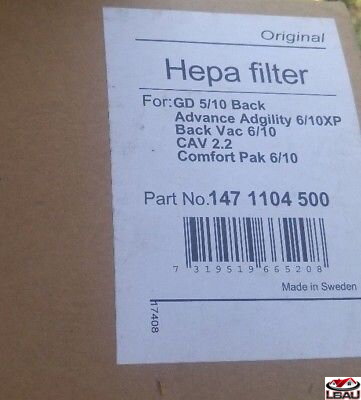 Nilfisk HEPA filter 147 1104 500 pre vysávače GD5 a GD10