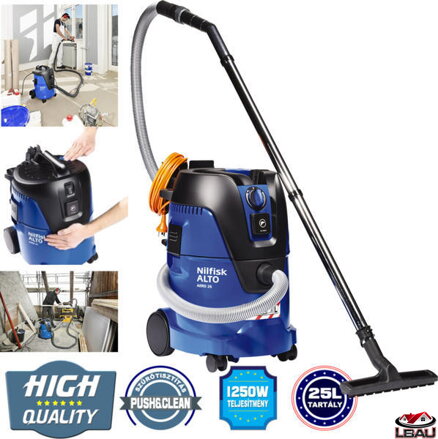 Nilfisk AERO 26-2L PC 107420040 - Profesionálny mokrosuchý vysávač WAP