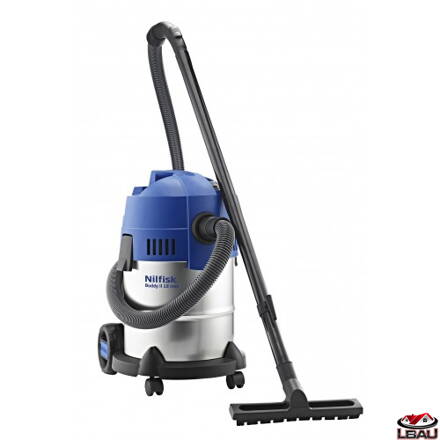 Nilfisk BUDDY II 18L INOX EU WAP 18451129 - Mokrosuchý vysávač pre domácnosť a dielňu