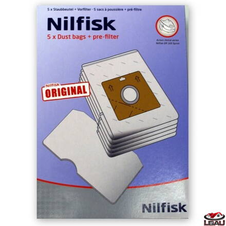 Nilfisk Sáčky na nečistoty 5ks Nilfisk Bravo a Action 30050002